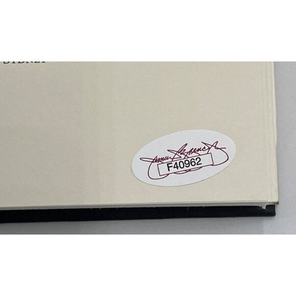 Jimmy Carter Signed Full Name Book Palestine Peace Not Apartheid JSA COA Rare - Picture 7 of 9